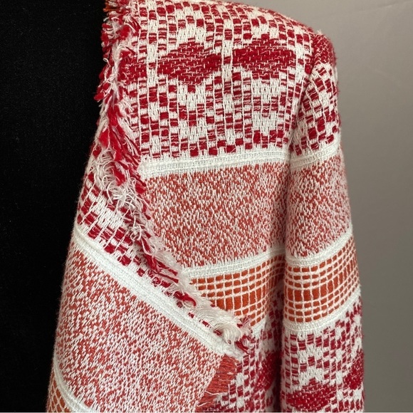 Loft Red & White Jacket (fits like sz.8) - Picture 5 of 9